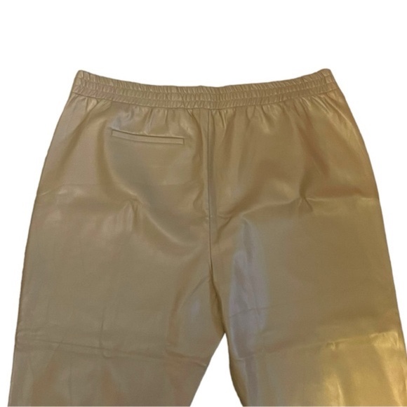 Smash + Tess Murphy Vegan Leather Pants in Taupe Plus Size 4XL Statement Pants - Picture 2 of 5